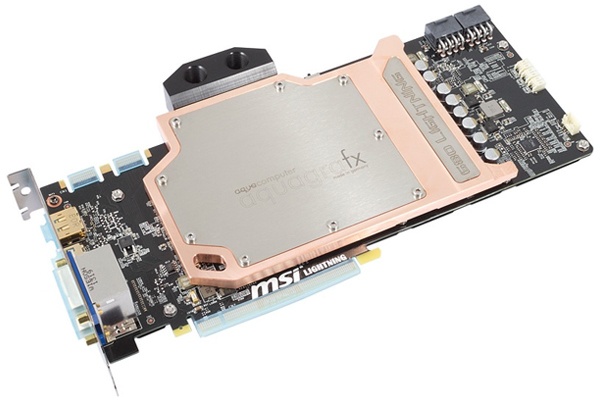 Aqua Computer Graphics Card MSI N770 Lightning GeForce GTX 770 2GB GDDR5 with mounted aquagraFX