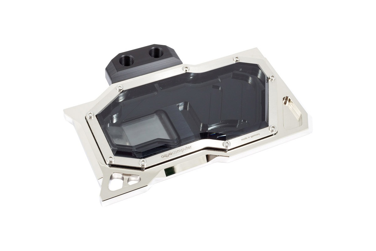 Aqua Computer kryographics Pascal for GTX 1080 and 1070 black edition, nickel