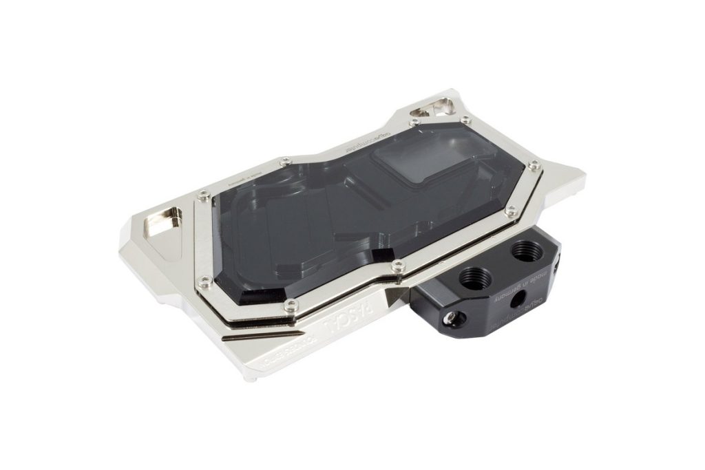 Aqua Computer kryographics Pascal for GTX 1080 and 1070 black edition, nickel