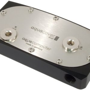 Aquacomputer Aquacover Dual DDC Pump Top for Laing/Swiftech