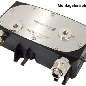 Aquacomputer Aquacover Dual DDC Pump Top for Laing/Swiftech