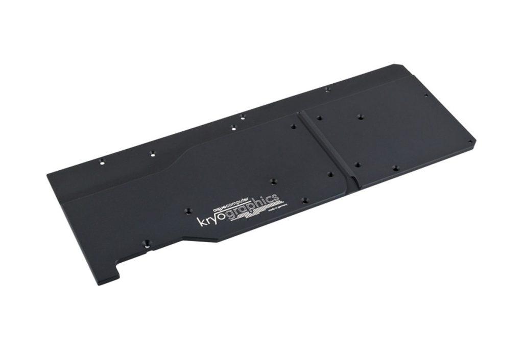 Aquacomputer backplate for kryographics Pascal NVIDIA TITAN X, passive