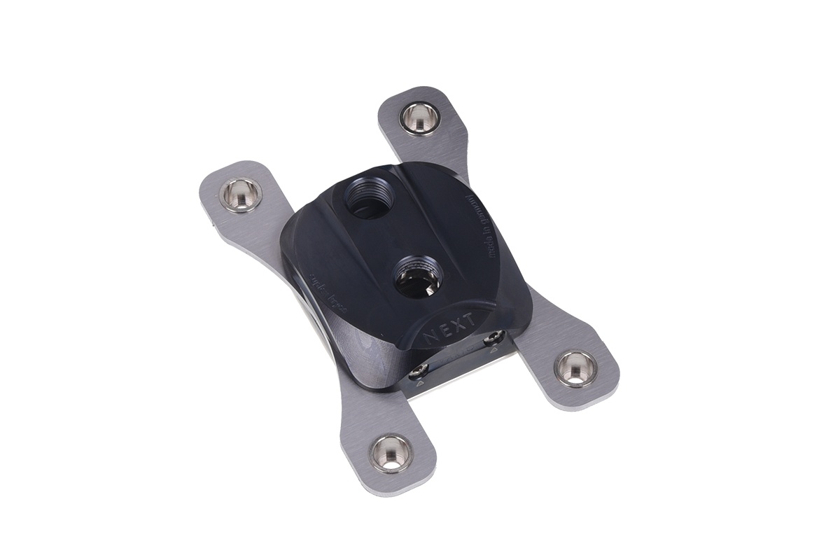 Aquacomputer cuplex kryos NEXT VARIO AM4, PVD/.925 silver - Watercooling UK