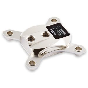 Aquacomputer cuplex kryos NEXT with VISION 2011/2011-3, nickel/.925 silver