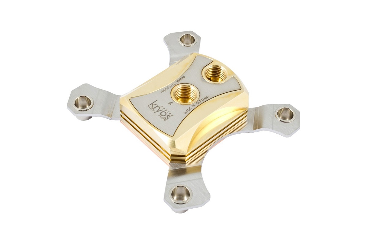 Aquacomputer cuplex kryos PRO for socket 2011/2011-3, G1/4 ...