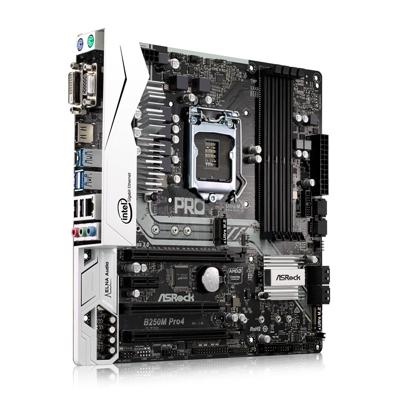ASRock B250M Pro4, Intel B250 motherboard socket 1151