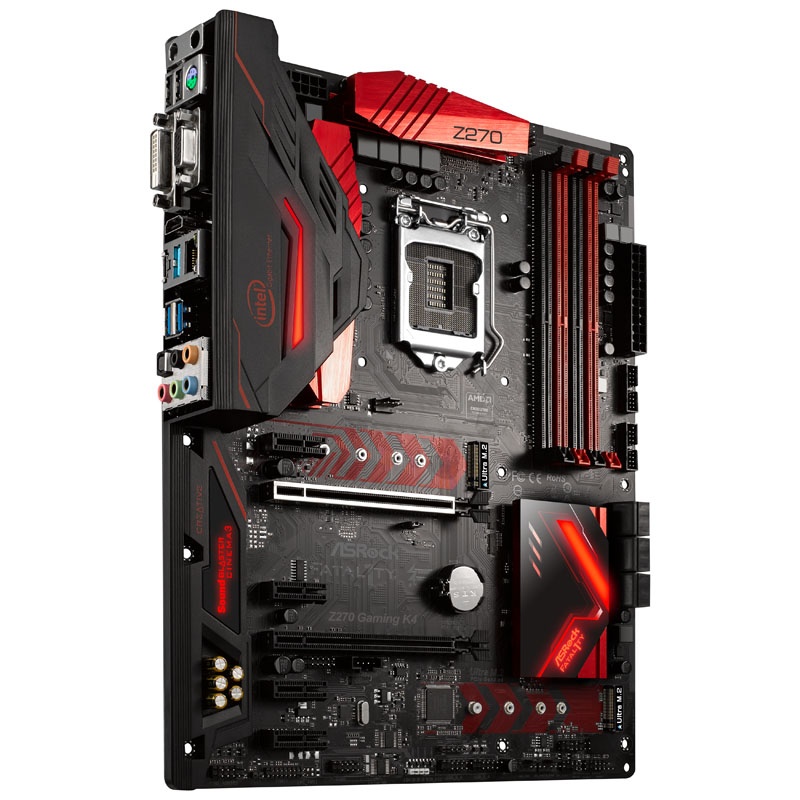 ASRock Fatal1ty Z270 Gaming K4, Intel Z270 motherboard socket 1151