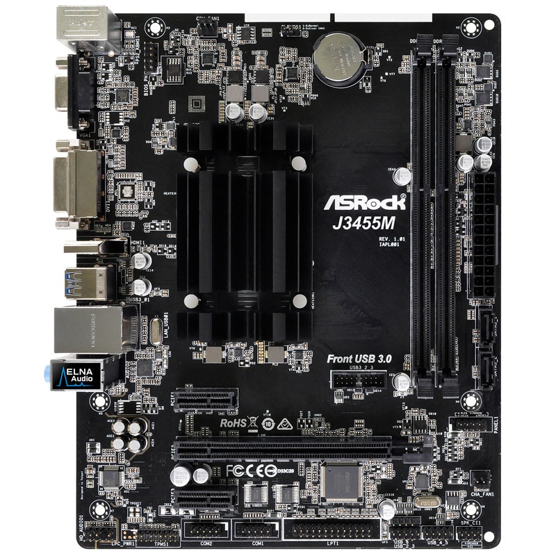 ASRock J3455M, Intel SoC motherboard - Intel Celeron J3455