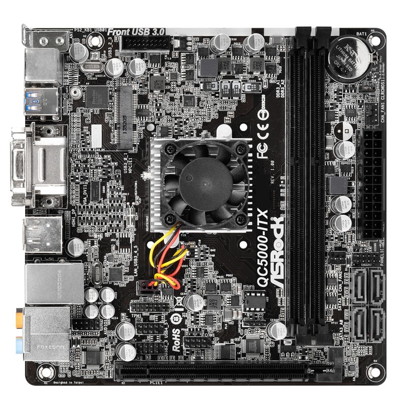 ASRock QC5000-ITX, AMD SoC Motherboard - AMD A4-5000
