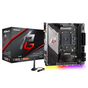 ASRock X570 Phantom Gaming ITX / TB3, AMD X570 Motherboard - Socket AM4