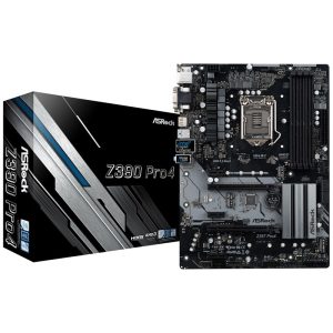 ASRock Z390 Pro 4, Intel Z390 motherboard - socket 1151