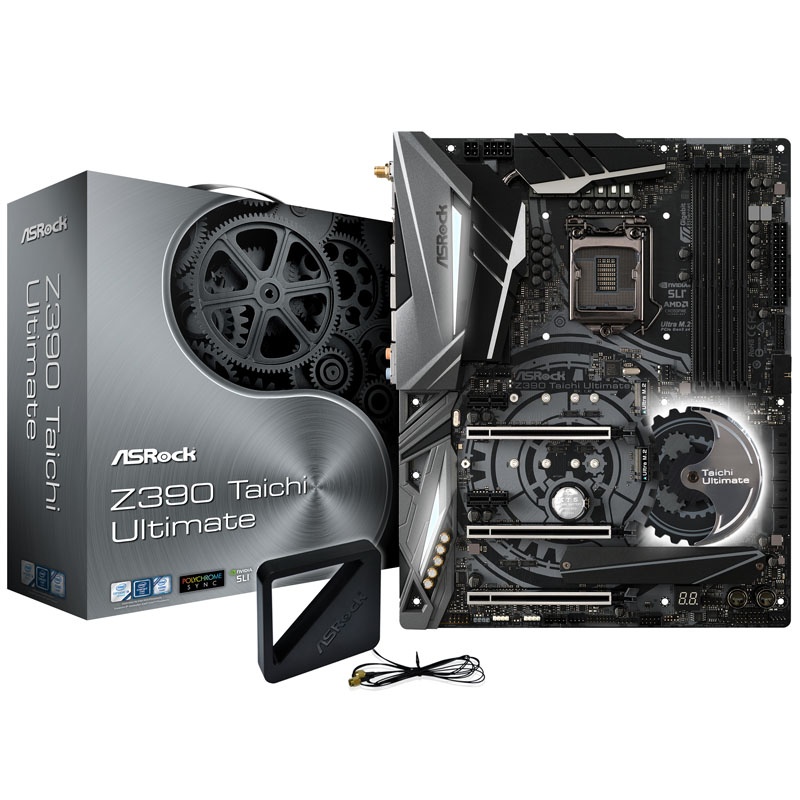 ASRock Z390 Taichi Ultimate, Intel Z390 Motherboard - Socket 1151