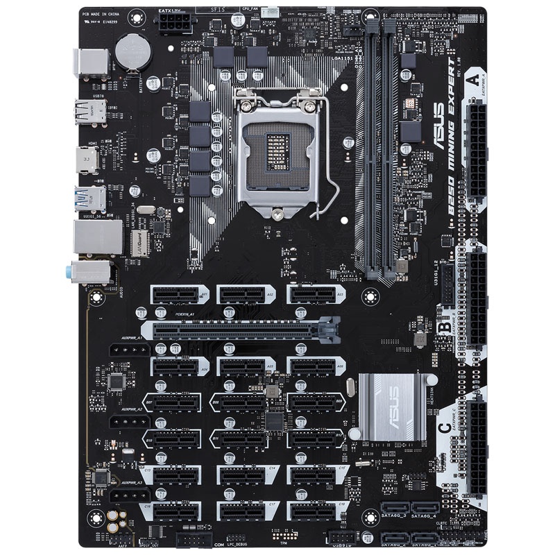 ASUS B250 Mining Expert BTC, Intel B250 Motherboard - Socket 1151