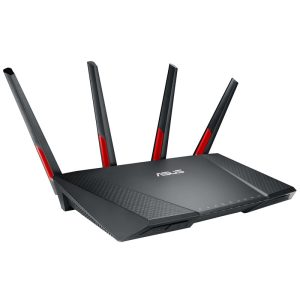 ASUS DSL-AC68VG AC2300 VoIP Modem Router, Dual Band WiFi, Black