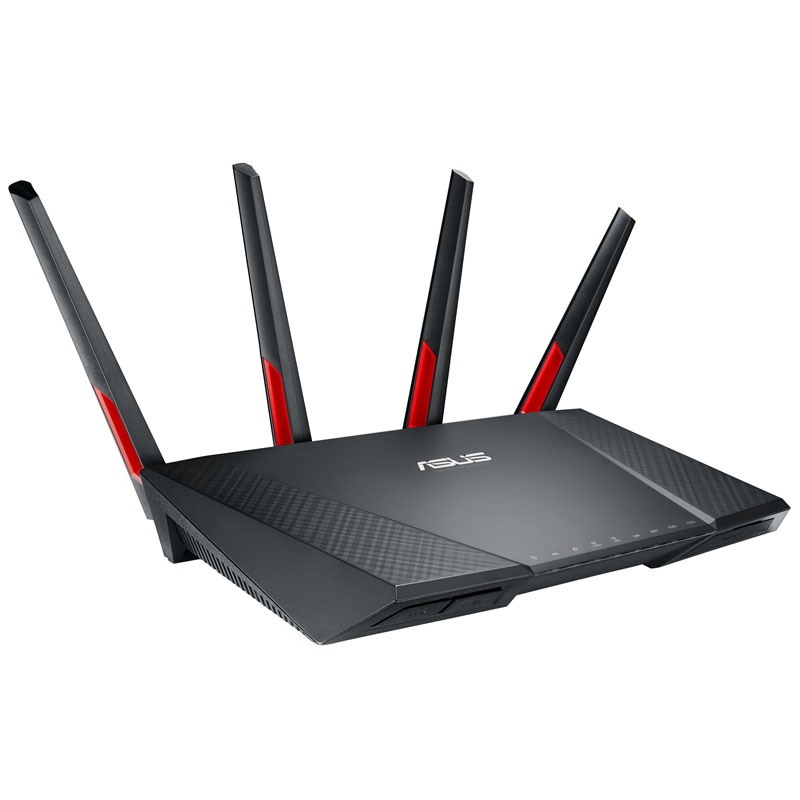 ASUS DSL-AC68VG AC2300 VoIP Modem Router, Dual Band WiFi, Black