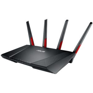 ASUS DSL-AC68VG AC2300 VoIP Modem Router, Dual Band WiFi, Black