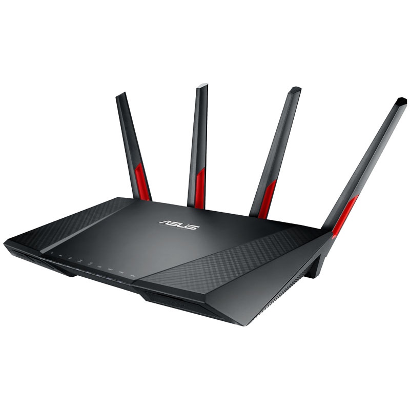 ASUS DSL-AC68VG AC2300 VoIP Modem Router, Dual Band WiFi, Black
