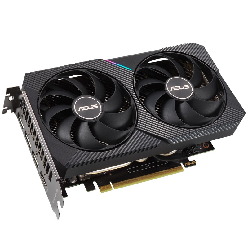 ASUS GeForce RTX 3060 Ti Dual O8G Mini, 8192 MB GDDR6