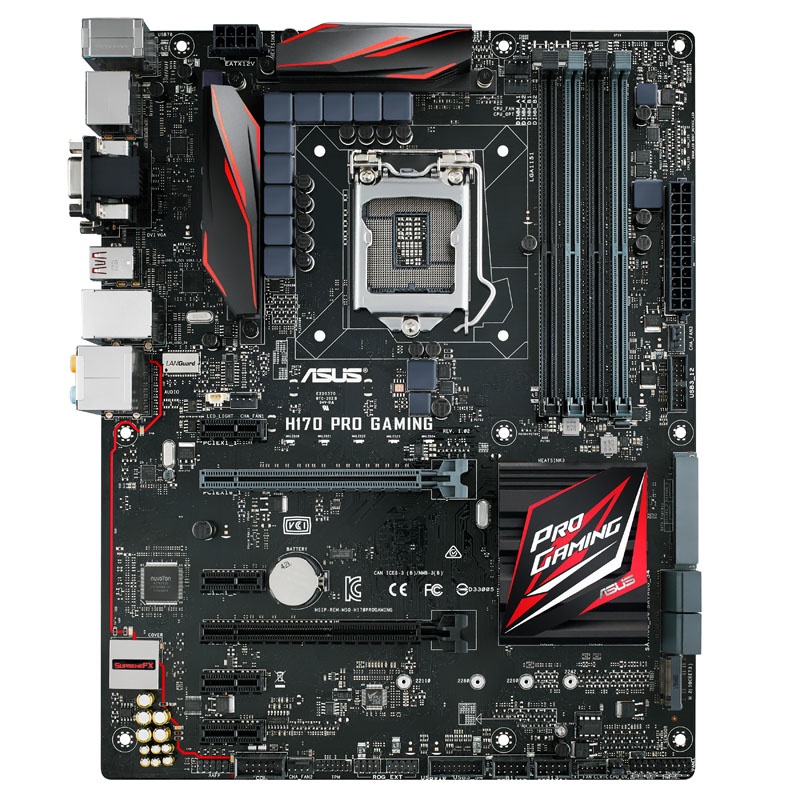 ASUS H170-PRO Gaming, Intel H170 Mainboard - Socket 1151