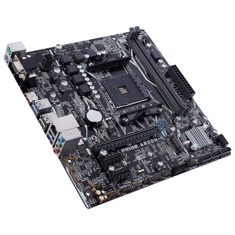 ASUS PRIME A320M-K, AMD A320 Motherboard - Socket AM4