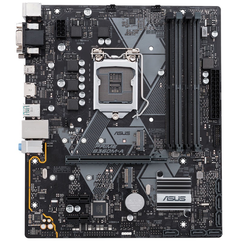 ASUS PRIME B360M-A, Intel B360 Motherboard - Socket 1151
