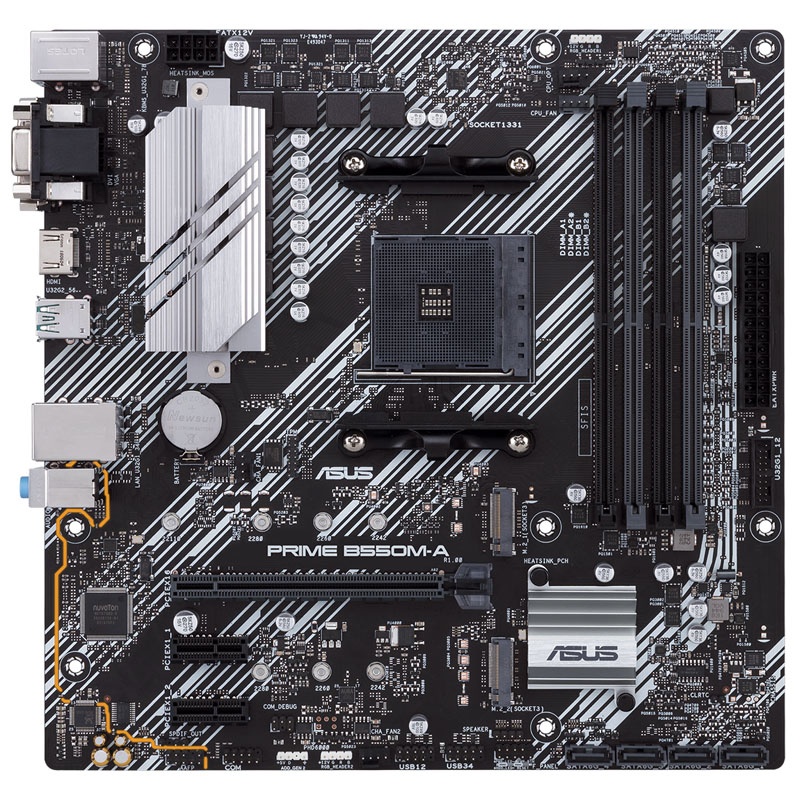 ASUS Prime B550M-A, AMD B550 motherboard - socket AM4