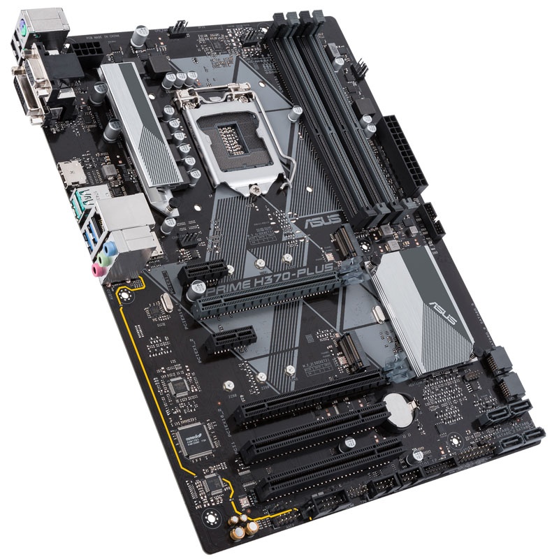 ASUS PRIME H370-Plus, Intel H370 Motherboard - Socket 1151