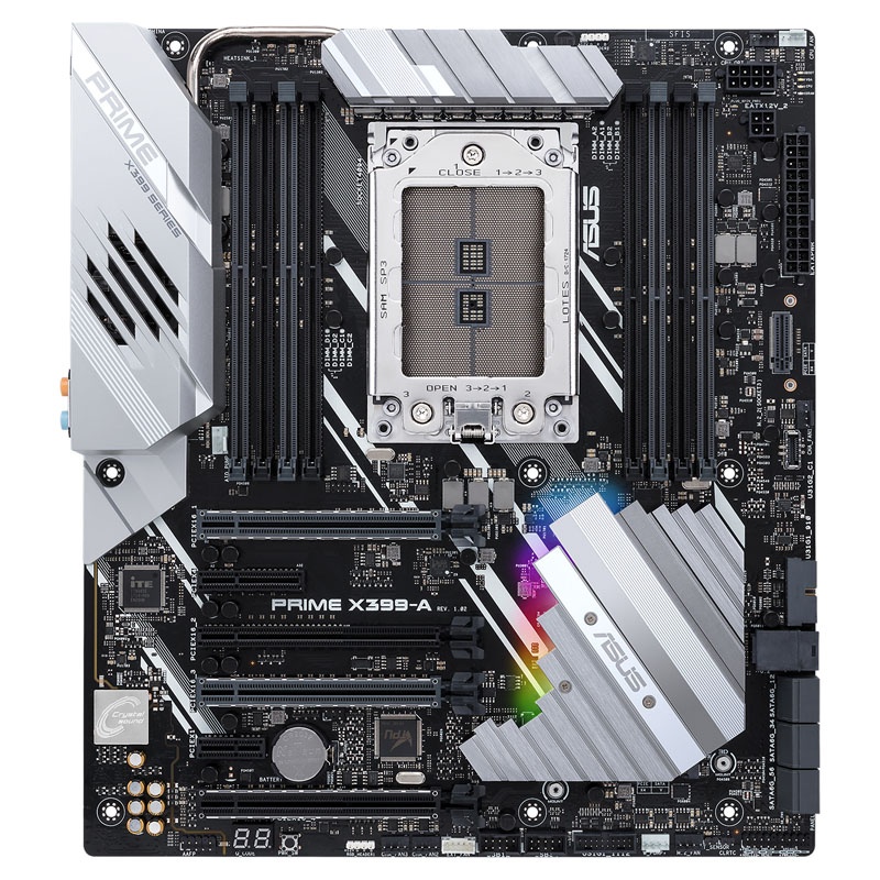 ASUS PRIME X399-A, AMD X399 Mainboard - TR4 socket
