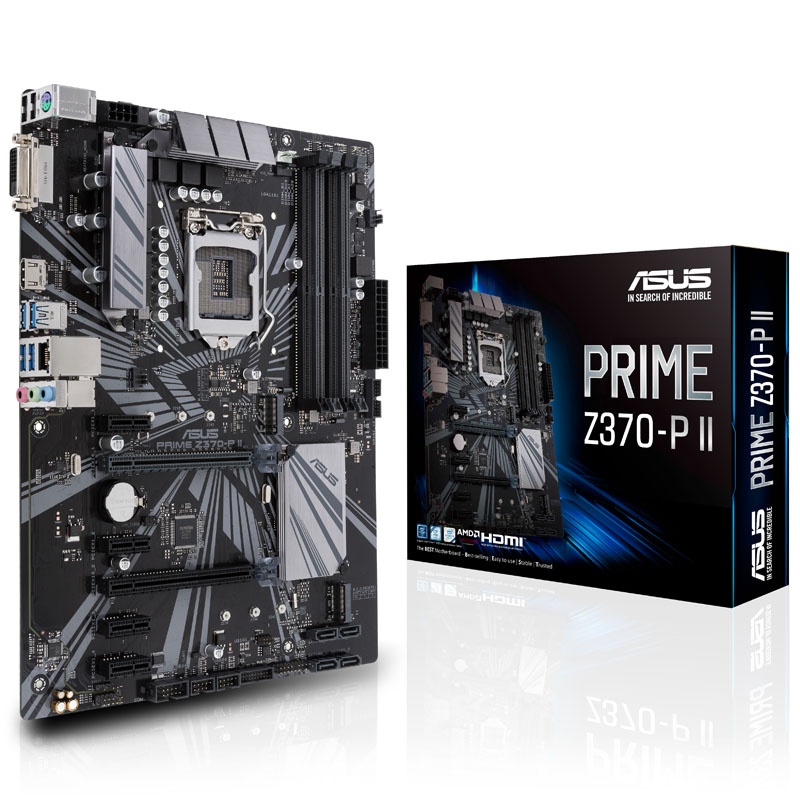 ASUS PRIME Z370-P II, Intel Z370 Motherboard - Socket 1151