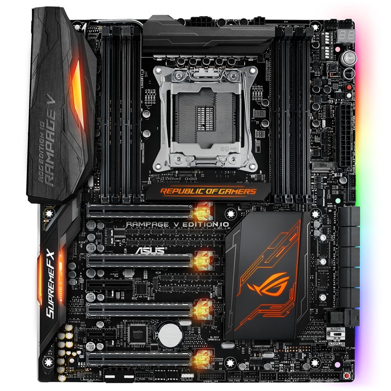 ASUS Rampage V Edition 10, Intel X99, RoG - LGA 2011-V3