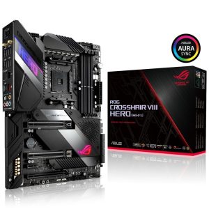 ASUS ROG Crosshair VIII Hero (WI-FI), AMD X570 motherboard - Socket AM4