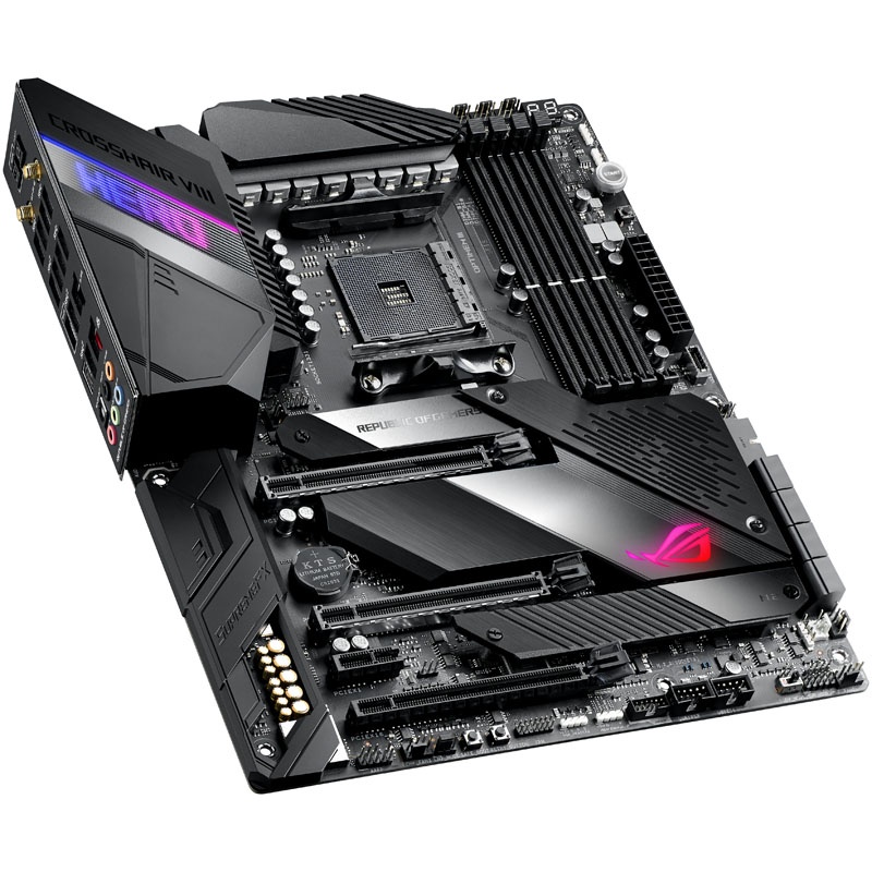 ASUS ROG Crosshair VIII Hero (WI-FI), AMD X570 motherboard - Socket AM4