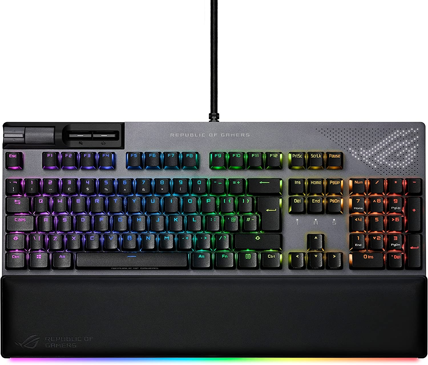 ASUS ROG Flare II Animate NX Red PBT