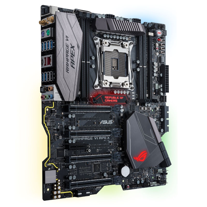 ASUS ROG Rampage VI APEX, Intel X299 Mainboard Socket 2066