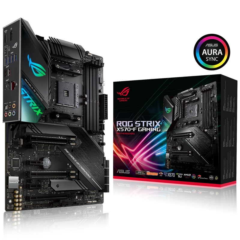 ASUS ROG Strix X570-F Gaming, AMD X570 Motherboard - Socket AM4