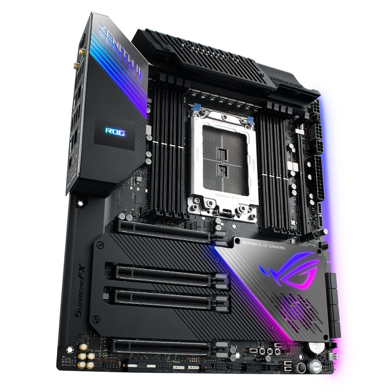 ASUS ROG Zenith II Extreme ALPHA, AMD TRX40 motherboard - socket sTRX4