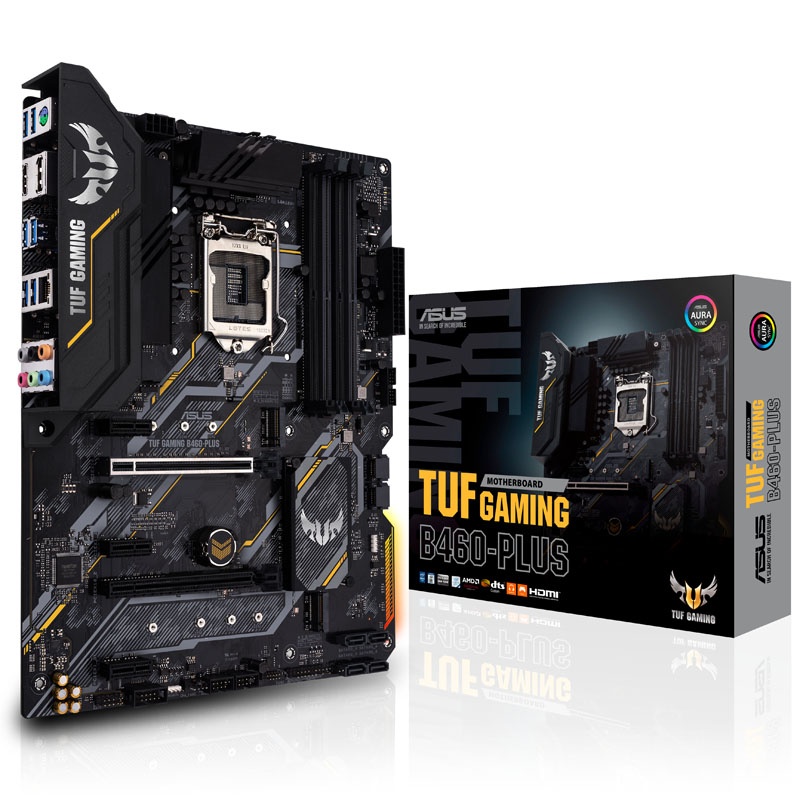 ASUS TUF B460-PLUS Gaming, Intel B460 mainboard - socket 1200