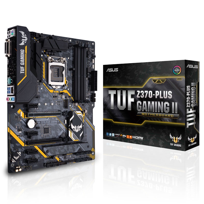 ASUS TUF Z370-PLUS Gaming II, Intel Z370 Motherboard, RoG - Socket 1151