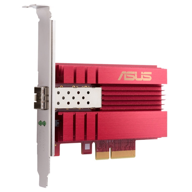 ASUS XG-C100F, 10G network card, SFP+ for fiber optic, PCIe