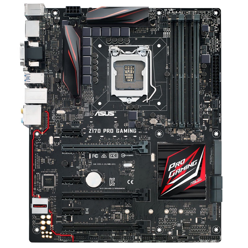 ASUS Z170 Pro Gaming, Intel Z170 Mainboard - Socket 1151