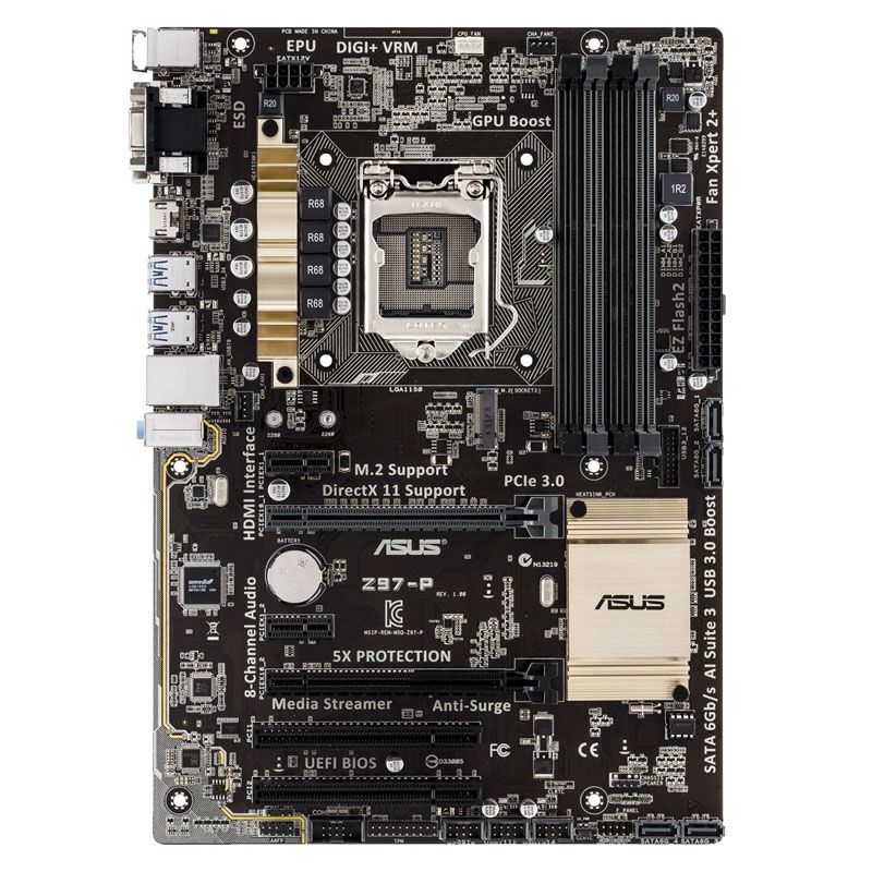 ASUS Z97-P, Intel Z97 Motherboard - Socket 1150