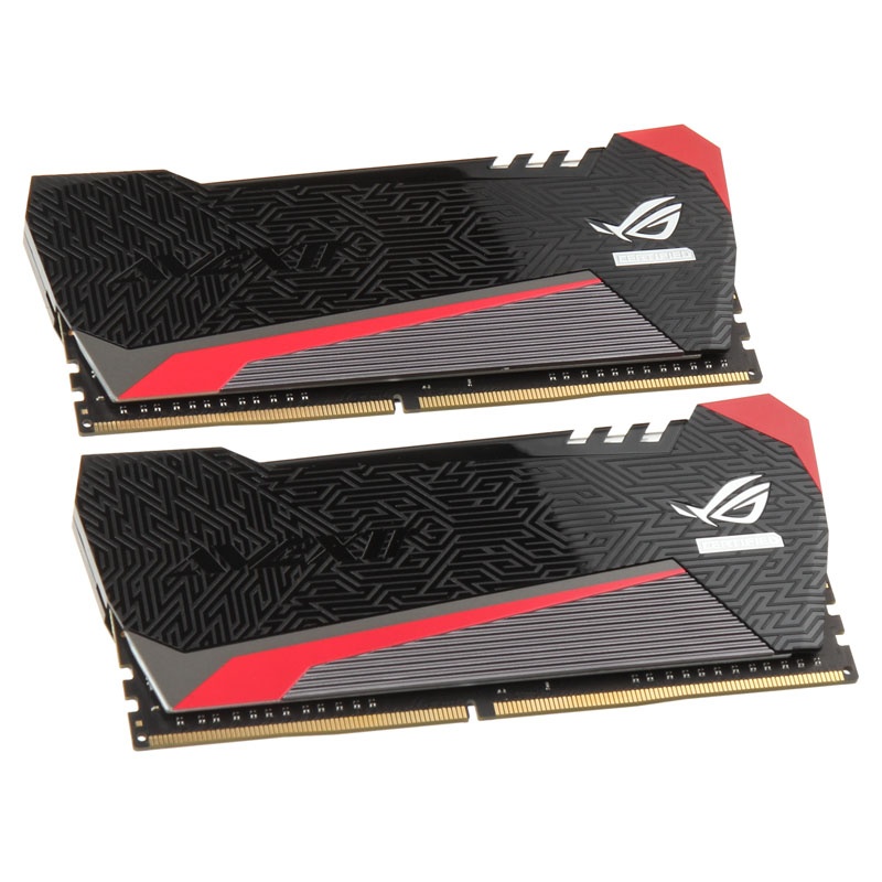 Tesla Raiden Avexir ROG RAIDEN Red Tesla, red LED, DDR4-2666, CL15 - 16 GB Kit ...
