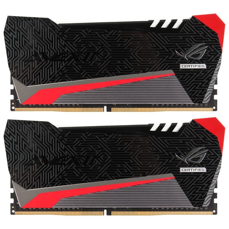 Tesla Raiden Avexir ROG RAIDEN Red Tesla, red LED, DDR4-2666, CL15 - 16 GB Kit ...