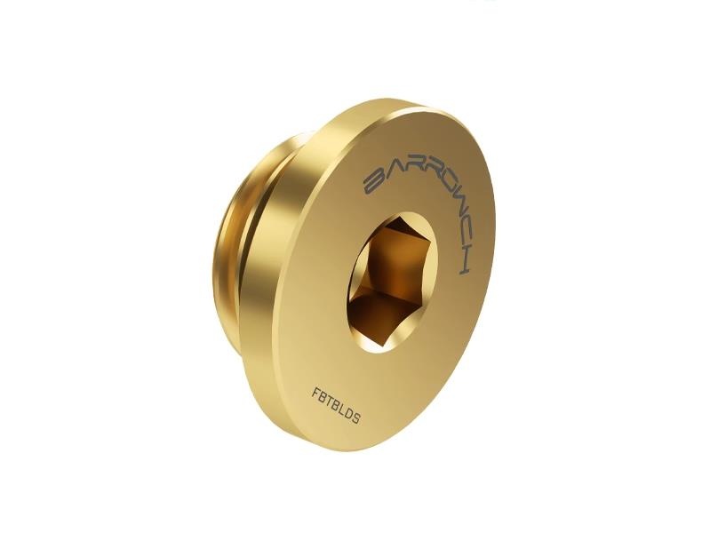 Barrow G1/4 Hex Blank Plug - Gold