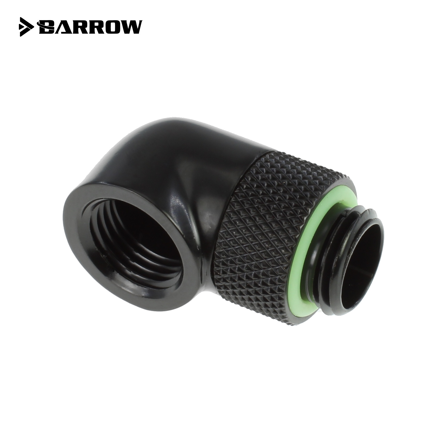 Barrow G1/4 Male Rotary to 90 Degree Female Angle - Black B Grade