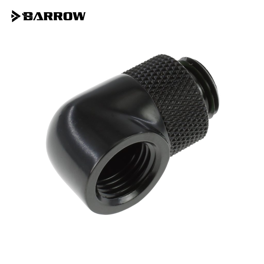 Barrow G1/4 Male Rotary to 90 Degree Female Angle - Black B Grade