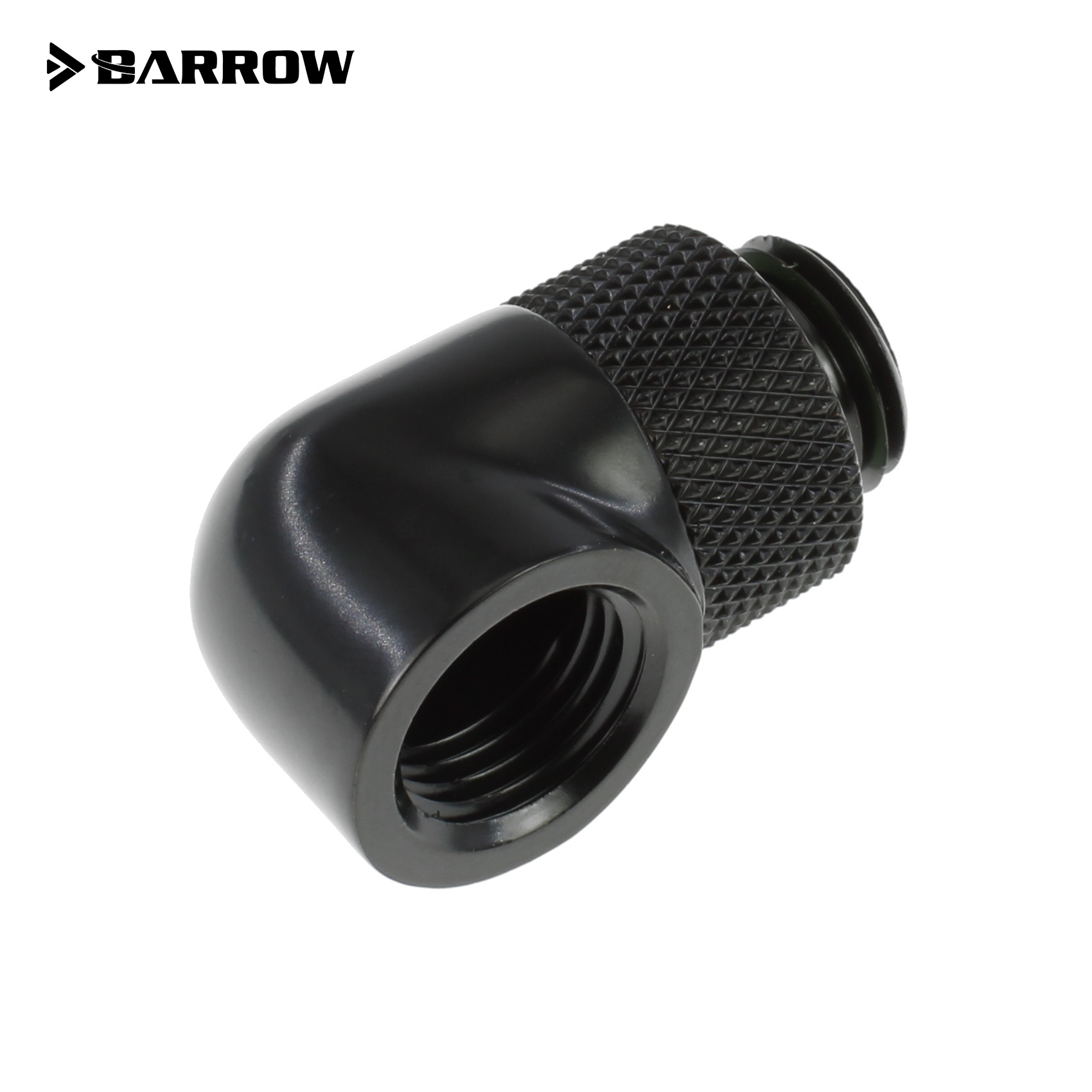 Barrow G1/4 Male Rotary to 90 Degree Female Angle - Black B Grade