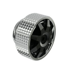 Barrow G1/4 Manual Exhaust Valve Blank - Silver / Black