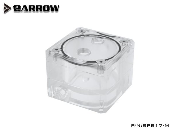 Barrow SPB17-M Mini Reservoir for DDC with LRC 2.0 RGB – Black
