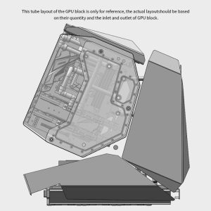 Barrow Waterway LRC 2.0 RGB Distribution Panel (Side Panel) for JONSBO MOD5